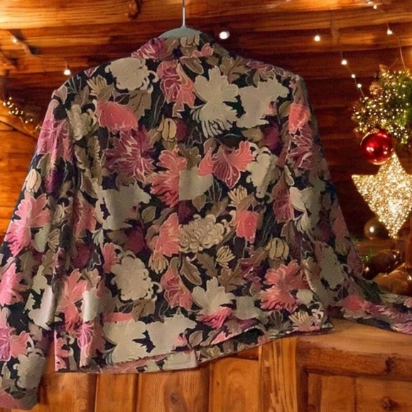 RQT petites fall jacket 10P beautiful colors lined Pink orange gold black - Picture 3 of 14